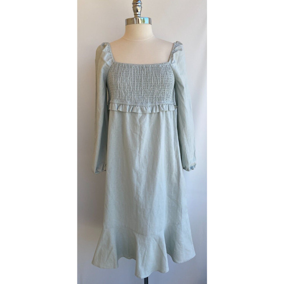 7 For All Mankind Dresses & Skirts - NWT 7 For All Mankind Linen Cotton midi dress L